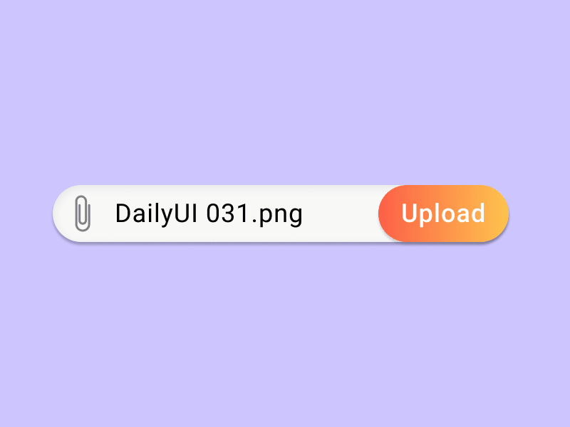 031 file upload animated gif ui uichallenge