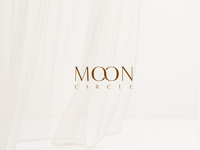 MOON CIRCLE brand identity branding logo typogaphy