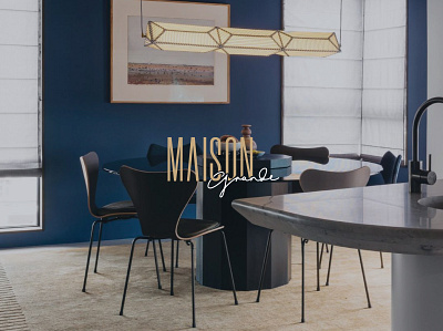 MAISON GRANDE brand identity branding logo typogaphy