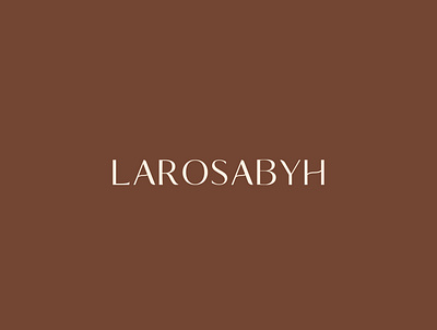 LAROSABYH brand design brand identity brandguide branding design illustration logo typogaphy ui vector