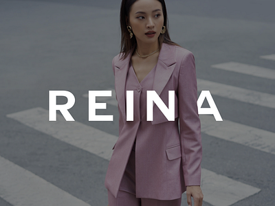 REINA brand design brand identity brandguide branding design illustration logo typogaphy ui vector