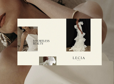 LECIA BRIDAL brand design brand identity brandguide branding bridal design illustration logo typogaphy