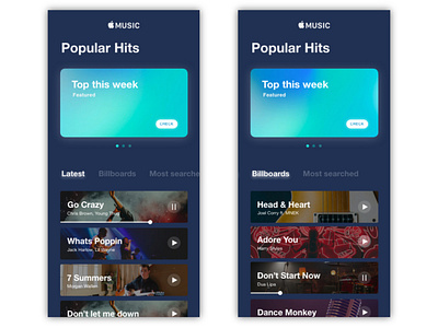 Redesign Concept - Apple Music