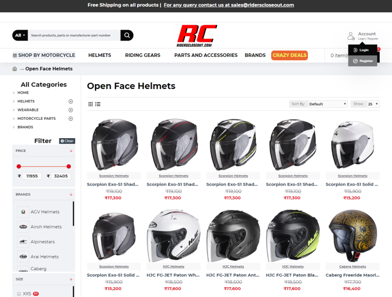 helmets online india