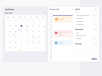 My planner agenda calendar design layout my planner planner program schedule scheduler theme timetable uidesign uiux web design website