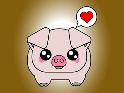 pig art character illustration illustrator pig