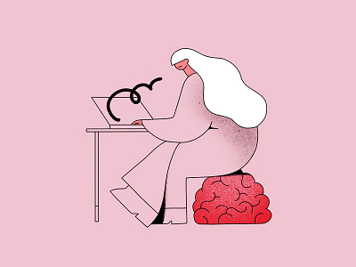 Work feels brain computer dementia nonstop work