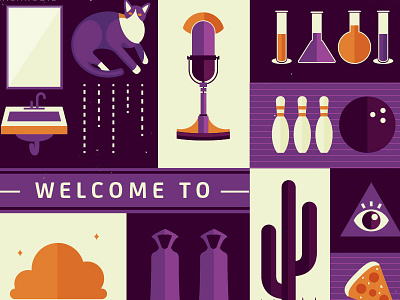 Welcome to Night Vale cat illustration night vale welcome to night vale wtnv
