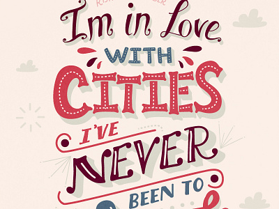Paper Towns hand lettering john green lettering nerdfighters paper towns typography