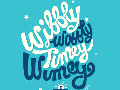 Wibbly Wobbly Timey Wimey Stuff bbc doctor who dw hand lettering lettering typography whovians wibbly wobbly timey wimey
