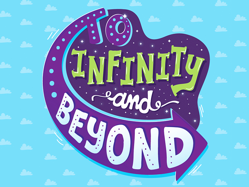 To Infinity and Beyond by Risa Rodil on Dribbble