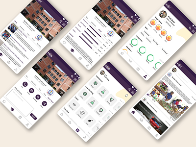 EDIO, an Ed-tech Startup UI Design app branding design flat illustration illustrator logo ui ux