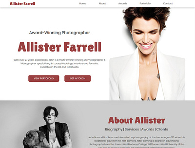 Allister Farrell Professional Photography design fun rose ruby