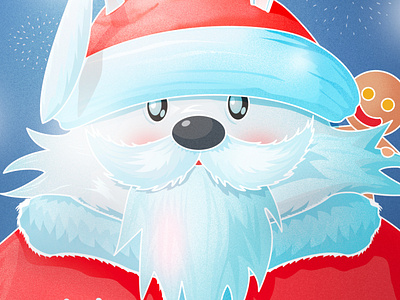 宅小兔的圣诞 12月25日 design illustration illustrations merry christmas painting rabbit snow 圣诞节 宅小兔 插画
