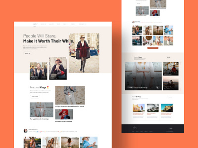 Folium: Vlogger Portfolio