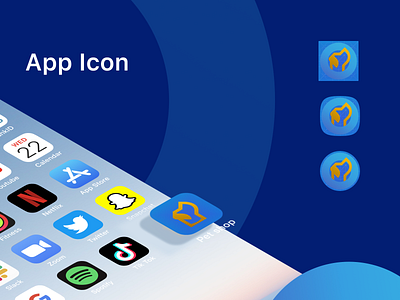 Daily UI, Day 5: App Icon app branding dailyui design illustration logo mobile ui web