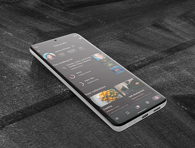 User Profile android app books dailyui design graphic design illustration material mobile ui user profile