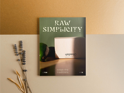 RAW Magazine book branding design graphic design magazine typography