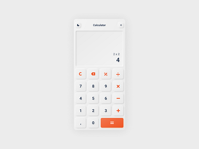 004 / Calculator Concept