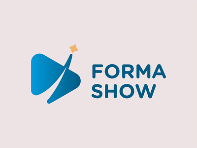 Forma Show brand company designs event logo