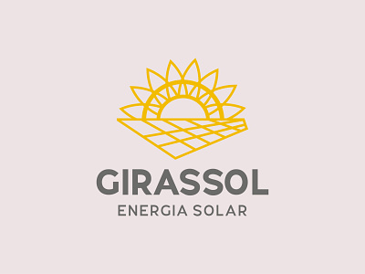 Energia Solar design designs energy flower logo logodesign sun sunflower
