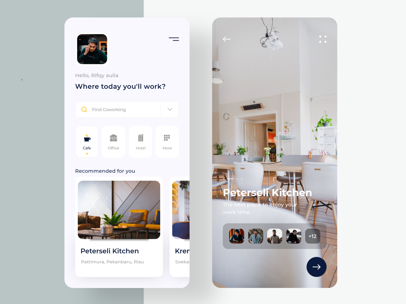 Coworking Space App By Rifqy Aulia Ramadhan On Dribbble