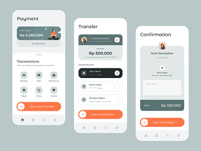 Wallet App Exploration android app card clean illustration ios minimalist mobile wallet whitespace