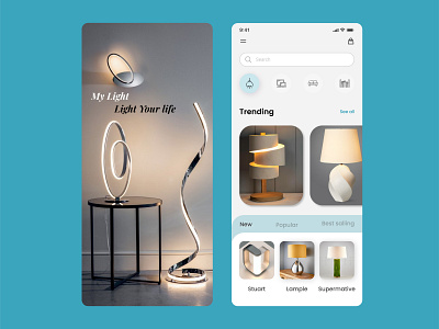 Lamp app 2020 design android app design app design ios app mobile app social app ui ui trends uidesign uiux