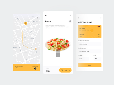 Food delivery app android app delivery app food app food delivery app ios app mobile app ui uidesign uiux uxdesign