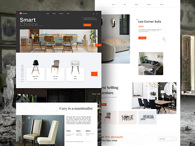 Furniture Website Design