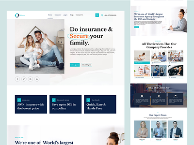 Insurance Agency Website