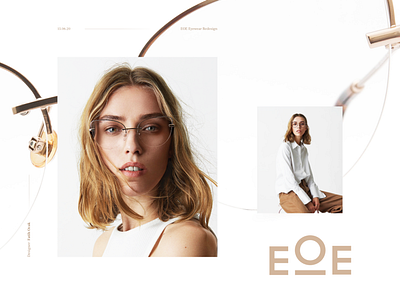 EOE Eyewear Redesign clean dribbble eoe eyewear glasses modern redesign ui ux