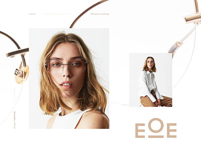 EOE Eyewear Redesign clean dribbble eoe eyewear glasses modern redesign ui ux