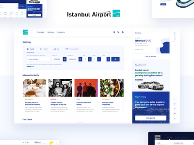 Istanbul Airport UX/UI Design