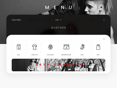 Calvin Klein Redesign Concept Project