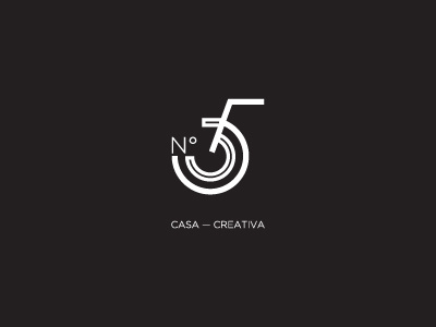 No 35 creative logo numbers