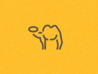 Mispah camel camello logo symbol