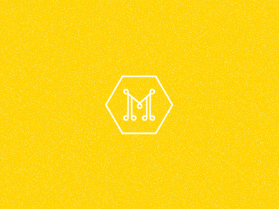 Miel. honey logo miel symbol yellow