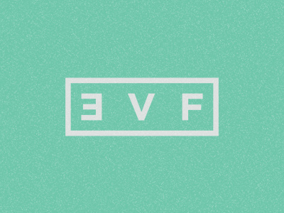 EVF bicycle logo logotype skate typography