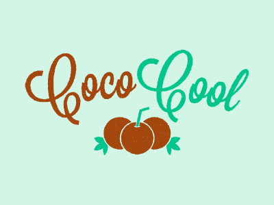 Coco Cool coco coconut cool logo logotype