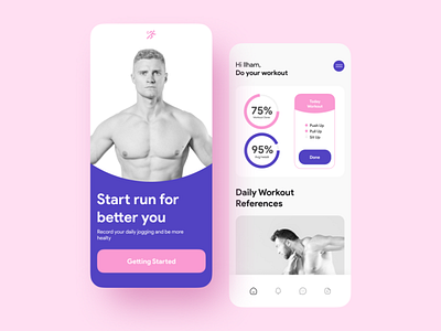 Workout App Design