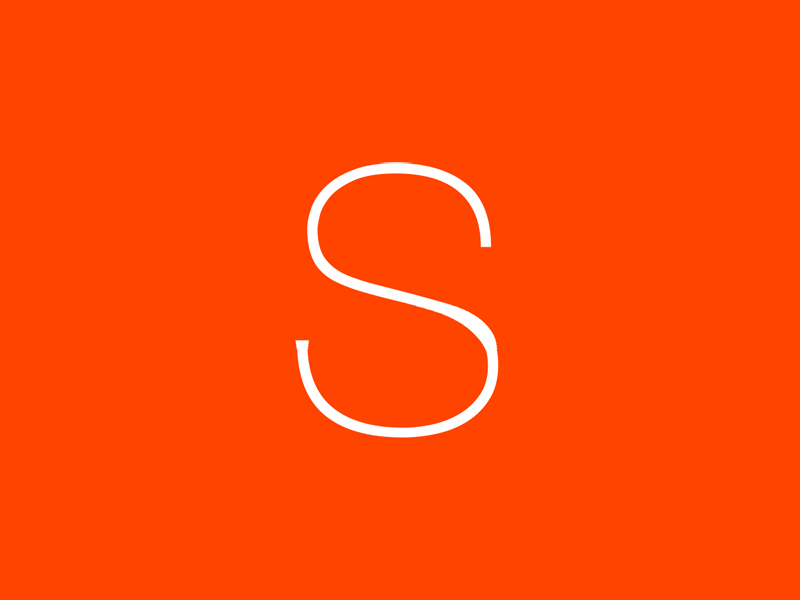 S animation font letter lettering motion type typography