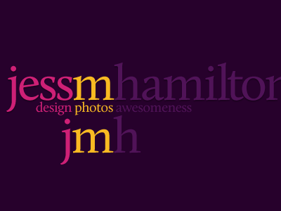 logo pink purple yellow