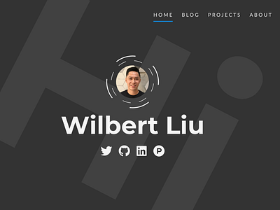 The upcoming https://wilbertliu.com