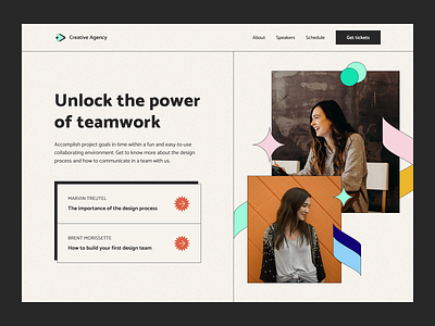 Design Courses Landing Page