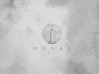 MONAS graphic design icon monas vector