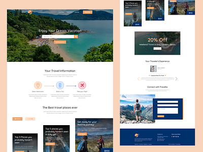 Travel Landing Page