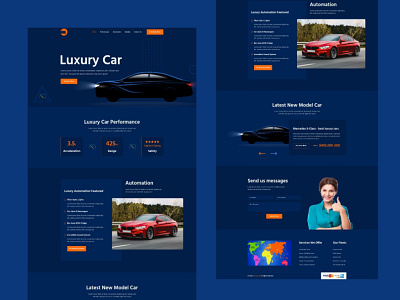 Car Landing Page