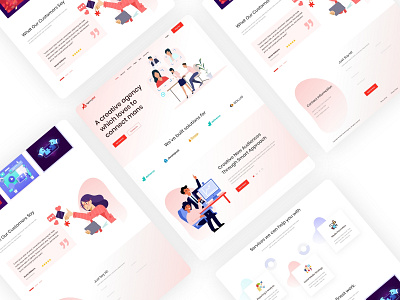 Creative agency Landing page