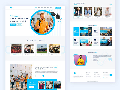 Education-landing page